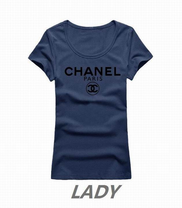 Chanel short round collar T woman S-XL-042